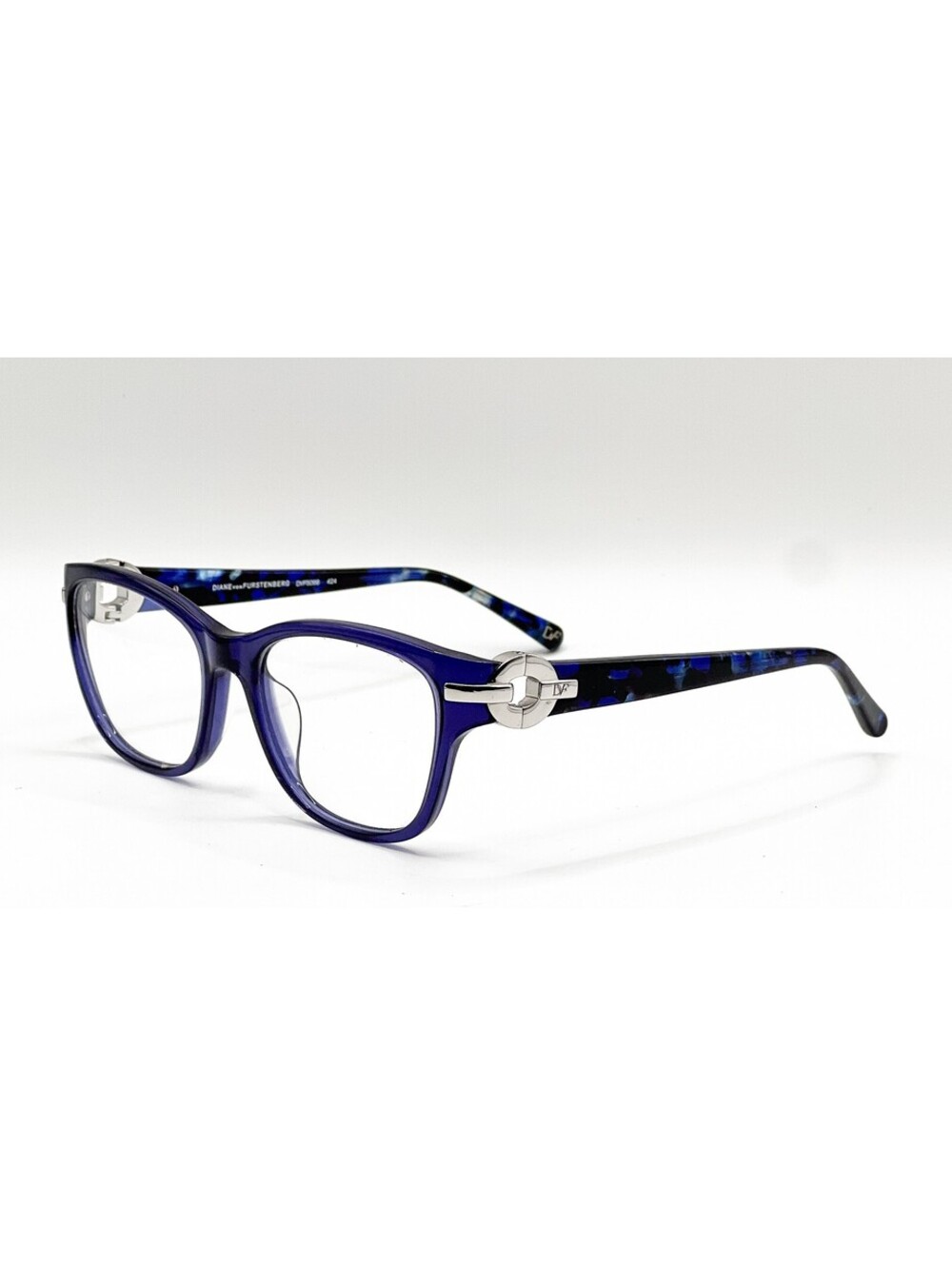 Diane Von Furstenberg DVF5066 424 Blue Authentic Eyeglass Frames 50-17